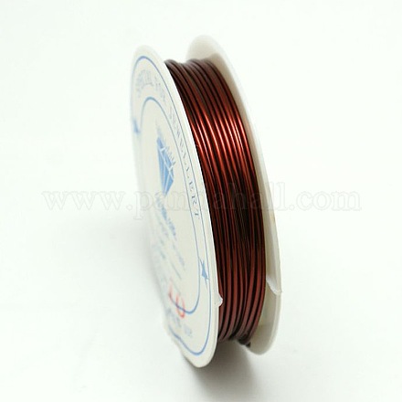 Alambre de joyería de cobre redondo X-CW1mm010-1