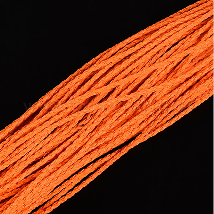 Braided Imitation Leather Cords LC-S005-064-1