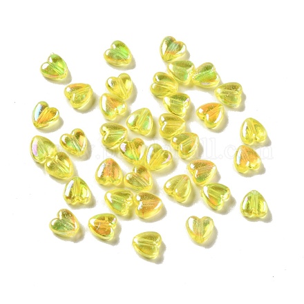Perles en plastique transparentes écologiques KY-D014-01B-1