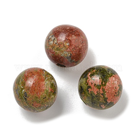 Бусины из природных Unakite X-G-G147-01J-1