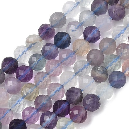 Chapelets de perles en fluorite naturel&nbsp;G-F717-10-1