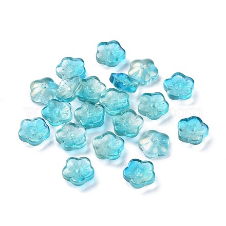 Perles en verre transparentes GGLA-M004-02C-01-1