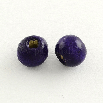Dyed Natural Wood Beads WOOD-Q006-18mm-12-LF-1