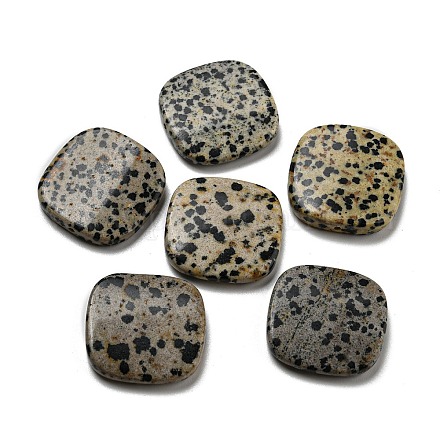 Natürliche dalmatinischen Jaspis Perlen G-B050-04A-1