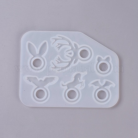 Stampi ad anello in silicone X-DIY-G008-06A-1