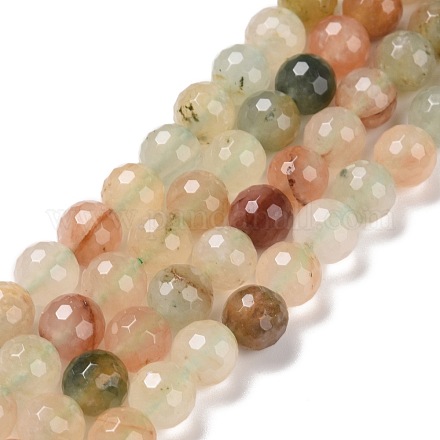 Chapelets de perles en pierre gemme naturelle G-E571-09B-1