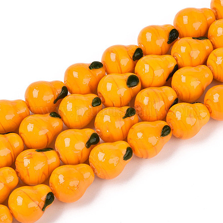 Бусины лэмпворк  LAMP-T022-04G-1