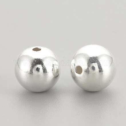 925 perline in argento sterling X-STER-S002-15-6mm-1