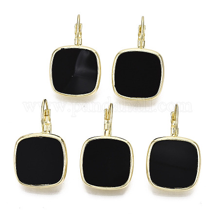 (vendita in fabbrica di feste di gioielli) orecchini a leva in acrilico PALLOY-S125-105B-NR-1