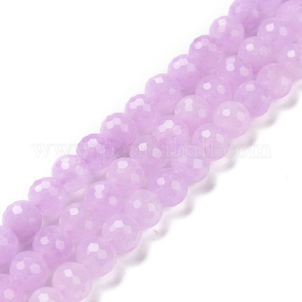Chapelets de perles en améthyste naturelle G-H280-01B-1