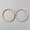 Bamboo Embroidery Hoop, Cross Stitch Frame, Ring, Antique White, 75~80x10mm, Inner Diameter: 70~75mm