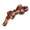 Resin Banana Hair Clips, Bowknot, Hair Accessories for Women Girls, Chocolate, 97x31mm