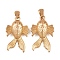 304 Stainless Steel Pendants, Fish Charm, Golden, 28x18x7mm, Hole: 7x2.5mm