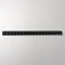 Aluminum Alloy Three Edge Ruler, Triangular Scale Ruler, for Drawing, Pattern Making, Engineering, Stencil Making, Electrophoresis Black, 32.5x2.5x2.2cm