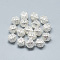 925 Sterling Silver Beads, Polyhedron, Silver, 8x11.5x11.5mm, Hole: 1mm