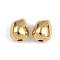 304 Stainless Steel European Beads, Nuggets Large Hole Beads, Real 14K Gold Plated, 18.5x16x13mm, Hole: 4.5mm