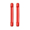 Non-slip Silicone Eyeglasses Ear Grip Tip Holder, Red, 54x8mm