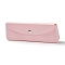 Silicone Storage Bag for Cosmetics, Magnetic Snap Portable Storage Bag, Rectangle, Pink, 7.2x19.8x3cm