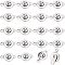 304 Stainless Steel Snap Clasps, Stainless Steel Color, 15x8x5.5mm, Hole: 1.5mm, 20sets/box