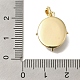 Латунные микро проложить кубического циркония подвески KK-K388-24G-3