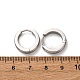 Серьги-кольца из нержавеющей стали 304 EJEW-D331-19A-P-3