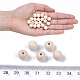 Perles en bois naturel non fini WOOD-S651-A10mm-LF-4
