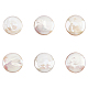 Nbeads perle barocche naturali di perle di keshi PEAR-NB0001-52-1