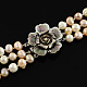 Natural Pearl Jewelry Sets SJEW-R031-02-5