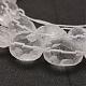 Chapelets de perles en cristal de quartz naturel G-G970-20-3