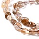 Chapelets de perles en quartz de rutile naturel G-G018-47-3