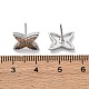Messing Ohrstecker&nbsp;EJEW-D288-04P-3