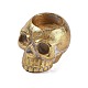 Halloween Skull Resin Candle Holders DJEW-R009-02-2