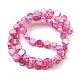 Imitation Jade Glass Beads Strands GLAA-P058-05A-01-2