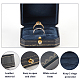 Boîte de rangement de bijoux en carton delorigin CON-WH0087-82-3