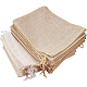 黄麻布ラッピングポーチ巾着袋  ミックスカラー  23x17cm ABAG-BC0001-02-2