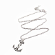 Zinc Alloy Anchor Jewelry Sets SJEW-BB16591-7