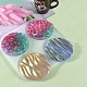 Плоские круглые силиконовые Молды для коврика с водяной рябью DIY-L065-03-1