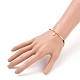 Nylon regolabile bracciali intrecciati cavo di perline BJEW-JB05624-5