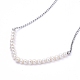 Juego de joyas incluye collar y pulsera de cadenas rolo de acero inoxidable 304 SJEW-JS01097-4