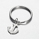 Stainless Steel Anchor Keychain X-KEYC-JKC00046-03-2