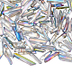 Brins de perles de cristal de quartz naturel plaqué olycraft 1 rang G-OC0002-52C-1