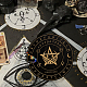 AHANDMAKER Crescent Moon Pentacle Pendulum Board DIY-GA0003-53B-7