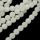 Imitation Jade Glass Beads Strands GLAA-E009-10mm-01-2