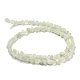 Nuovi filoni di perle di giada naturale G-F465-57-3