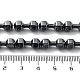 Synthetic Non-Magnetic Hematite Beads Strands G-H303-B04-4
