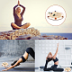 SUNNYCLUE DIY Yoga Chakra Home Display Decorations DJEW-SC0001-02C-6