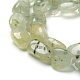 Chapelets de perles en préhnite naturelle G-I194-22-2