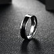 Fashionable 316L Titanium Steel Wide Band Rings for Men RJEW-BB07090-9-4
