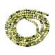 Natur Serpentin Perlen Stränge&nbsp;G-P603-C-2mm-06-3