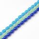 Faceted Glass Beads Strands G-XCP0005-1